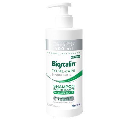 BIOSCALIN TOTAL CARE SHAMPOO FORTIFICANTE RIVITALIZZANTE 400ML