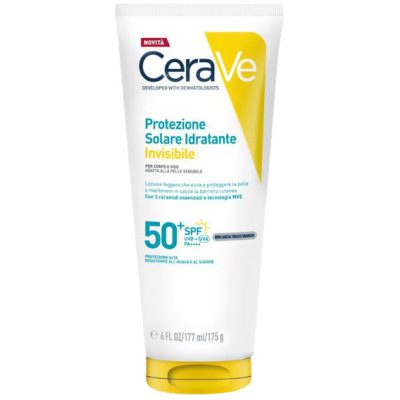 CeraVe Protezione Solare Idratante Invisibile SPF50+ 177 ml