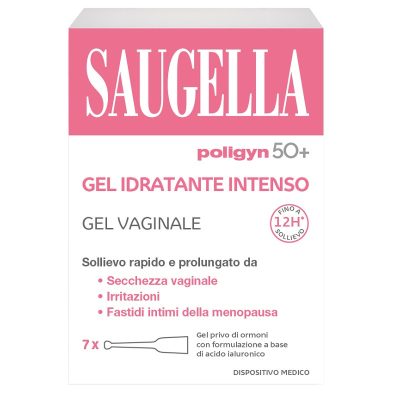 Saugella Poligyn 50+ Gel Idratante Intenso 7 monodose
