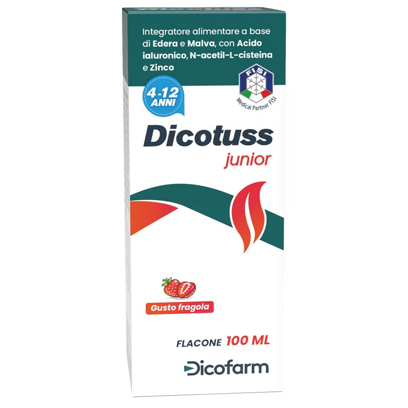 DICOTUSS JUNIOR GUSTO FRAGOLA 100 ML