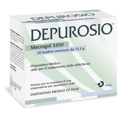 DEPUROSIO 20 BUSTINE DA 13,3 G SENZA GLUTINE SENZA LATTOSIO