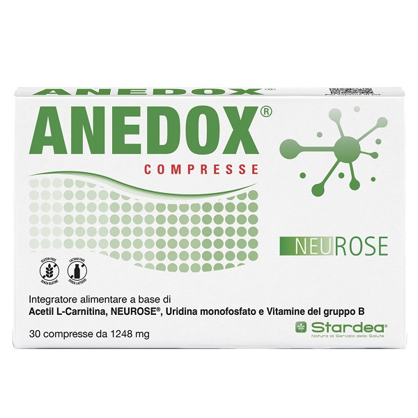 ANEDOX 30 COMPRESSE DA 1248 MG SENZA GLUTINE SENZA LATTOSIO