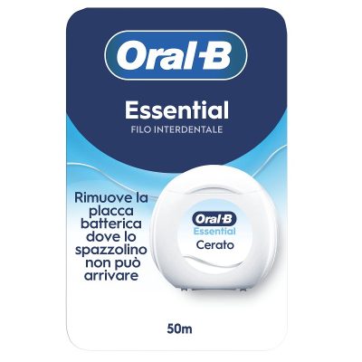 ORALB ESSENTIAL FILO CERATO INTERDENTALE 50 METRI