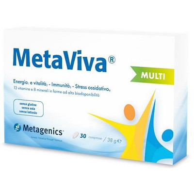 METAVIVA MULTI 30 COMPRESSE SENZA GLUTINE SENZA LATTOSIO