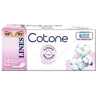 LINES COTONE PROTEGGISLIP DISTESI 24 PEZZI