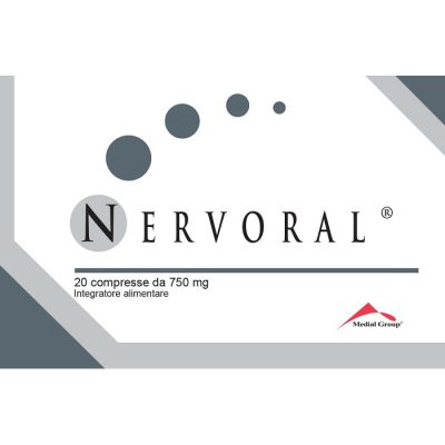 NERVORAL 20 COMPRESSE 1300MG SENZA GLUTINE NATURALMENTE PRIVO DI LATTOSIO