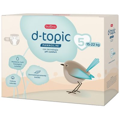 D-TOPIC PANNOLINI TAGLIA 5 18 PEZZI