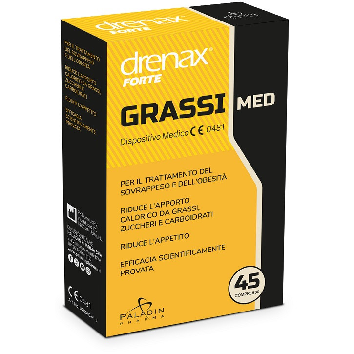 DRENAX FORTE GRASSI MED 45 COMPRESSE