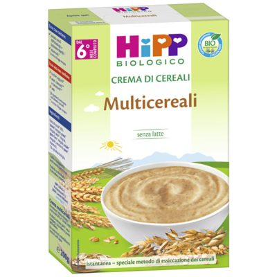 HIPP BIO CREMA CEREALI MULTICEREALI 200 G