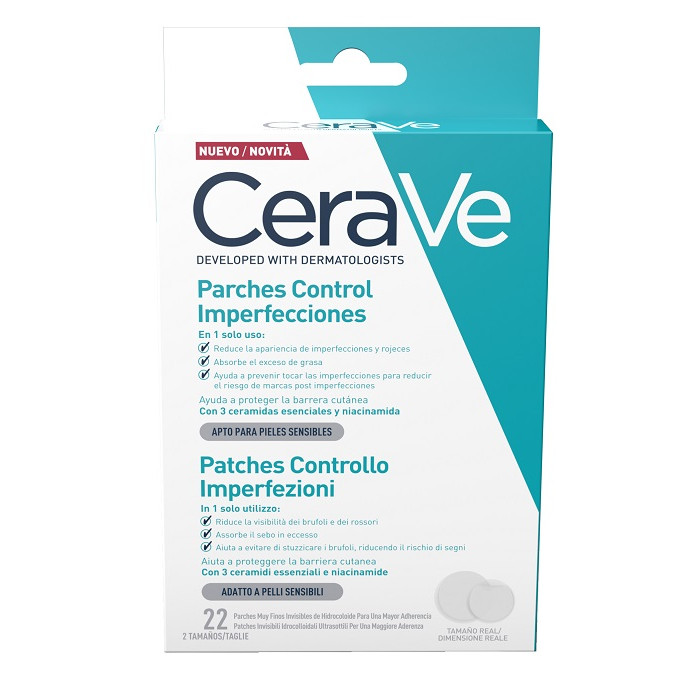 CERAVE PATCHES CONTROLLO IMPERFEZIONI 22 PEZZI