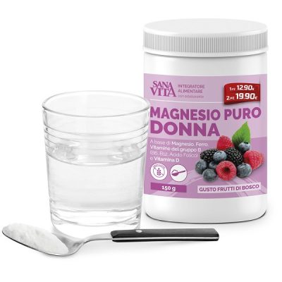 SANAVITA MAGNESIO PURO DONNA 150 G