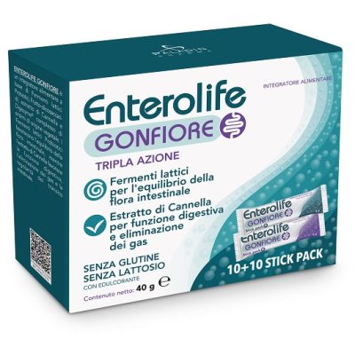 ENTEROLIFE GONFIORE 10+10 STICK PACK