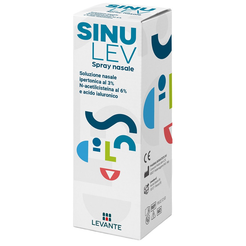 SINULEV SOLUZIONE NASALE IPERTONICA 3% 30 ML