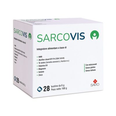 SARCOVIS 28 BUSTINE 6 G SENZA GLUTINE SENZA LATTOSIO CON EDULCORANTI