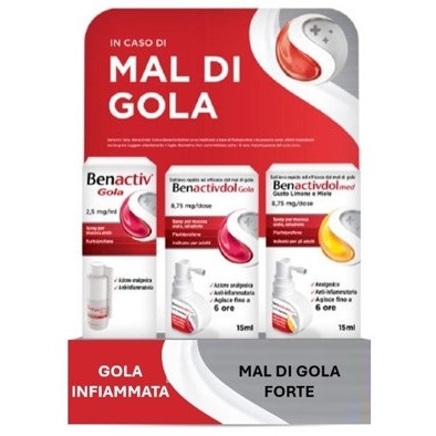 ESPOSITORE APRI E VENDI BENACTIV SPRAY 18 PEZZI